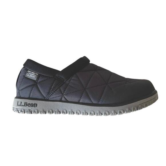 L.L. Bean Ultralight PrimaLoft Slip-On Shoes Men\'s 9M Black Quilted Waterproof main image 12